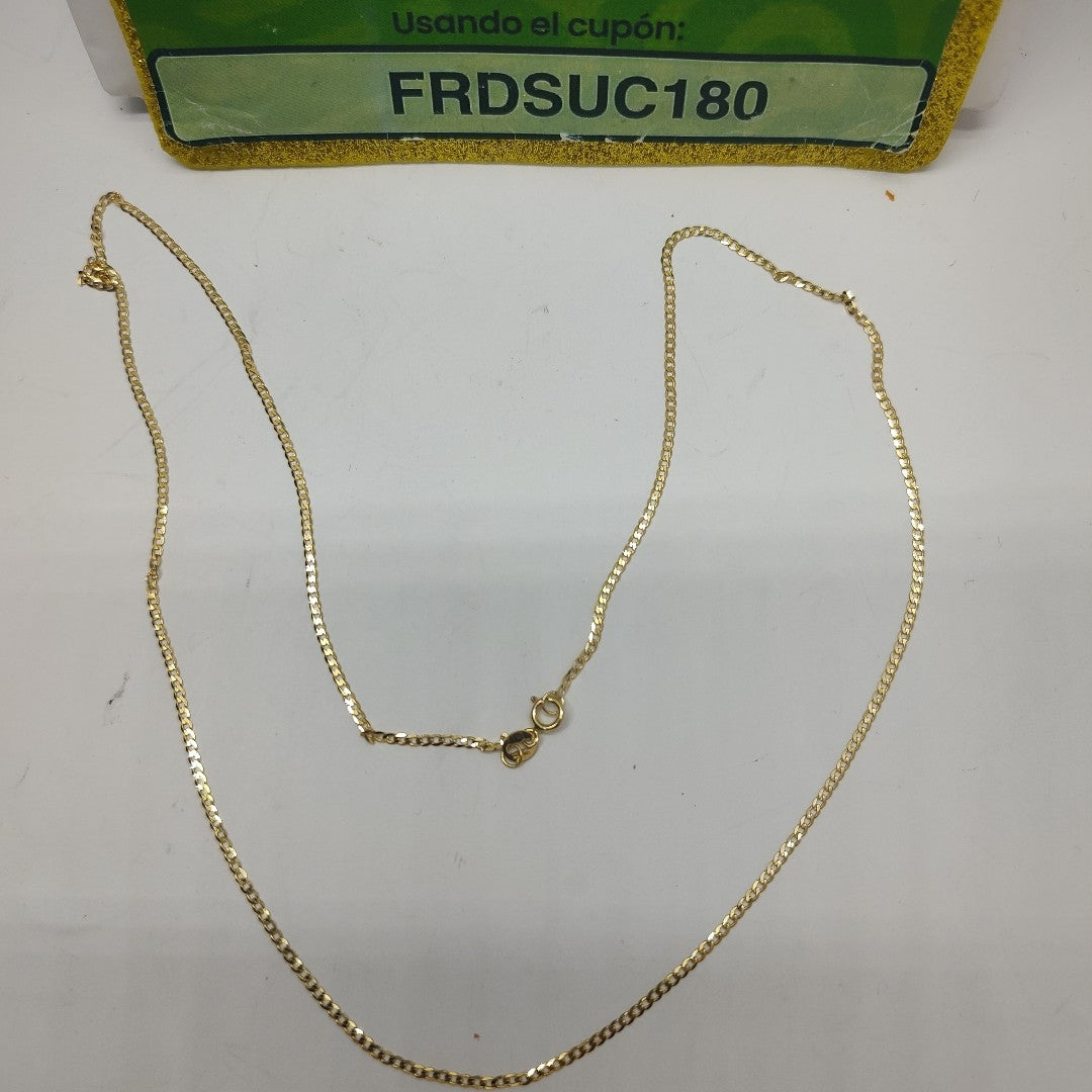 CADENAS BARBADA AMARILLA ORO 14K 2.1 (NUEVO)