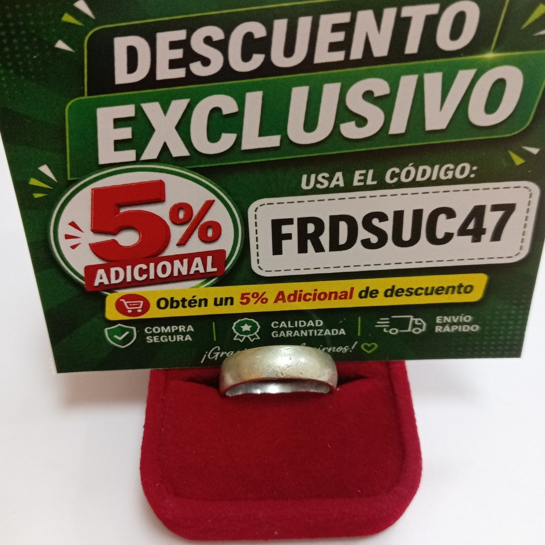 ANILLITO, DIJE PLATA 17.7 GRMS (SEMINUEVO)
