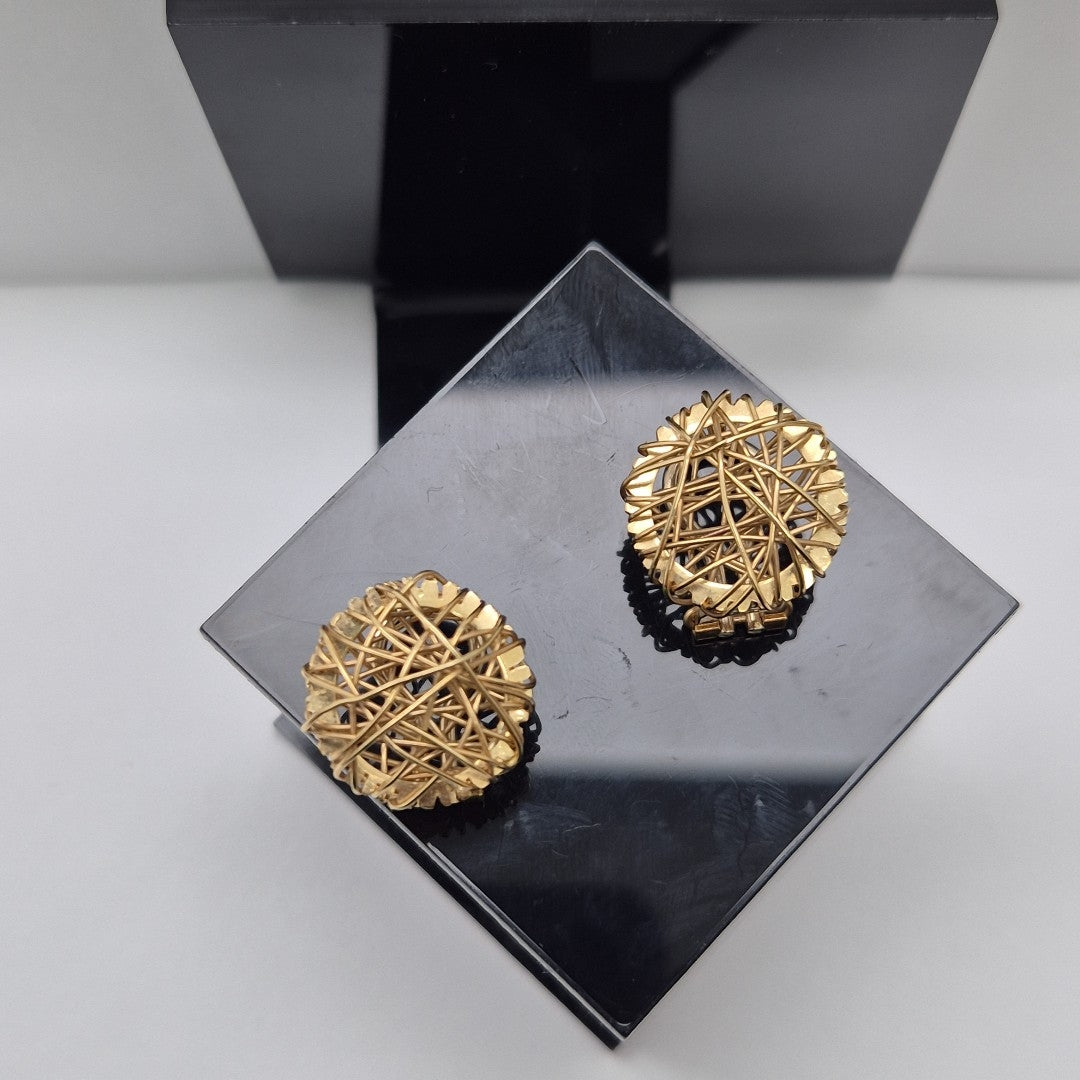 ARETES PAR ORO 14 K 5.8 GRMS (SEMINUEVO)
