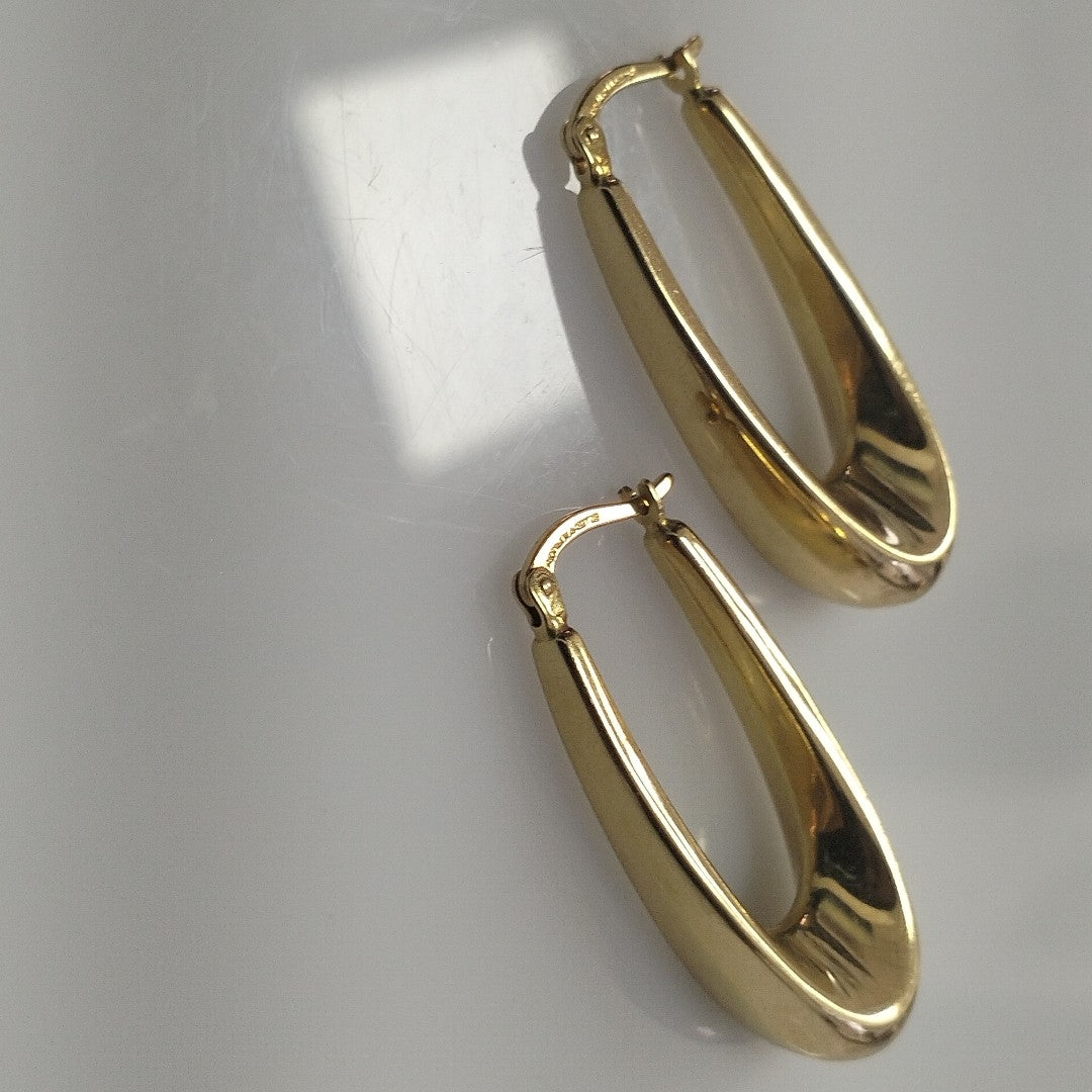 ARETES PAR ORO 14 K 3 GRMS (SEMINUEVO)