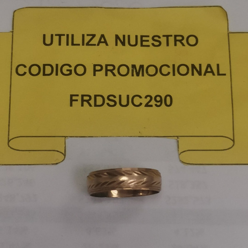 ARGOLLA ORO 10 K 1.4 GRMS (SEMINUEVO)