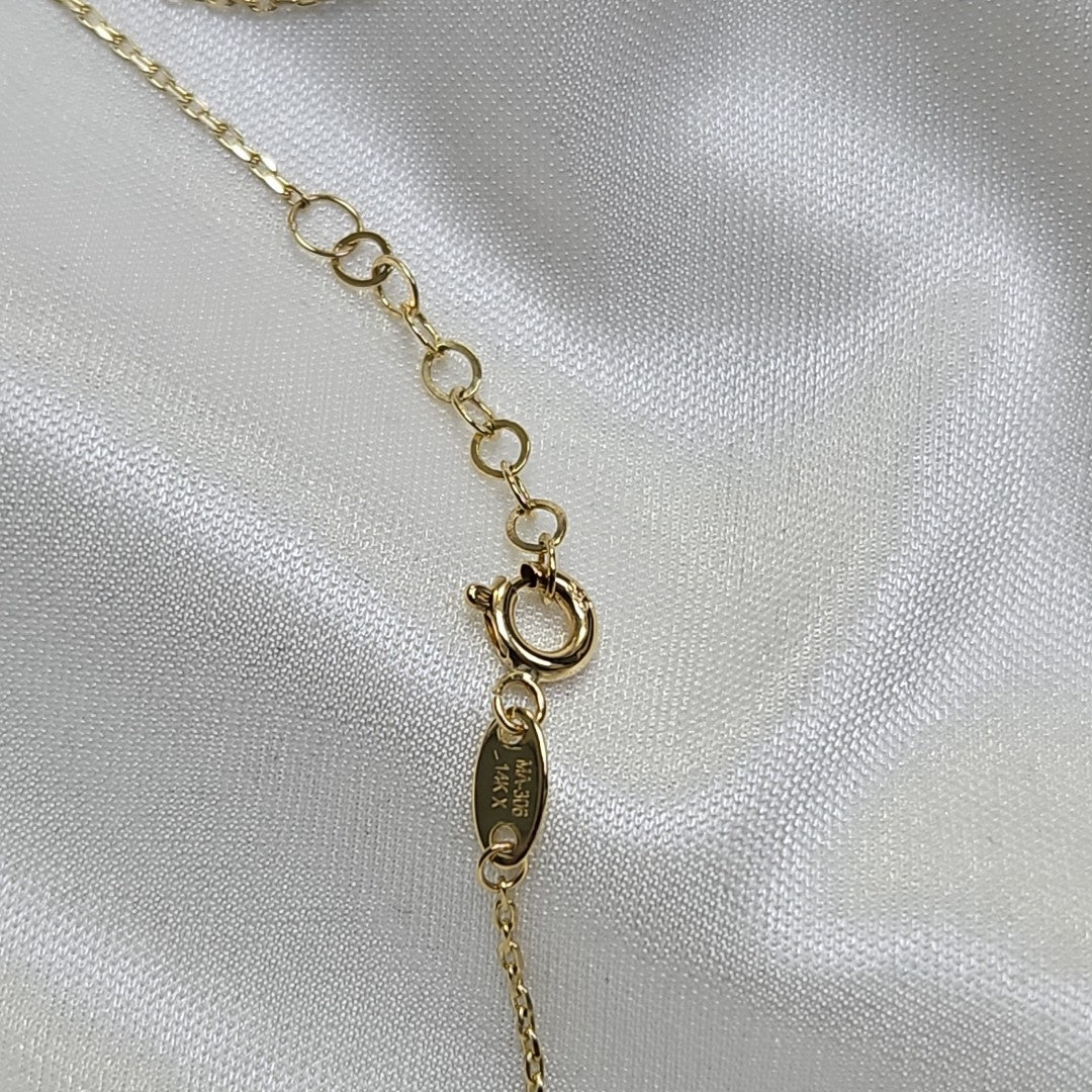 GARGANTILLAS ORO 14K 3 (NUEVO)