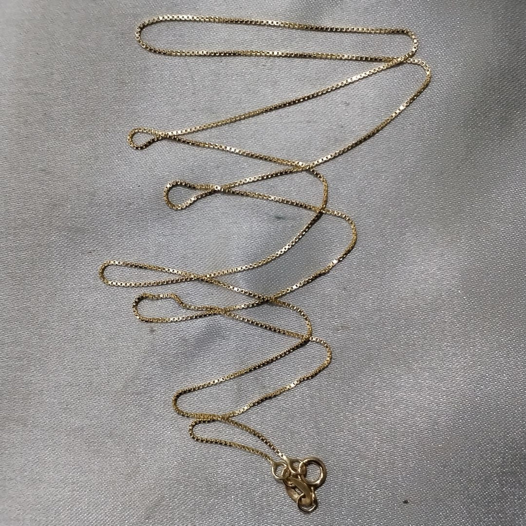 CADENA VENECIANO 14K 55 CM 1.7 GR (NUEVO)