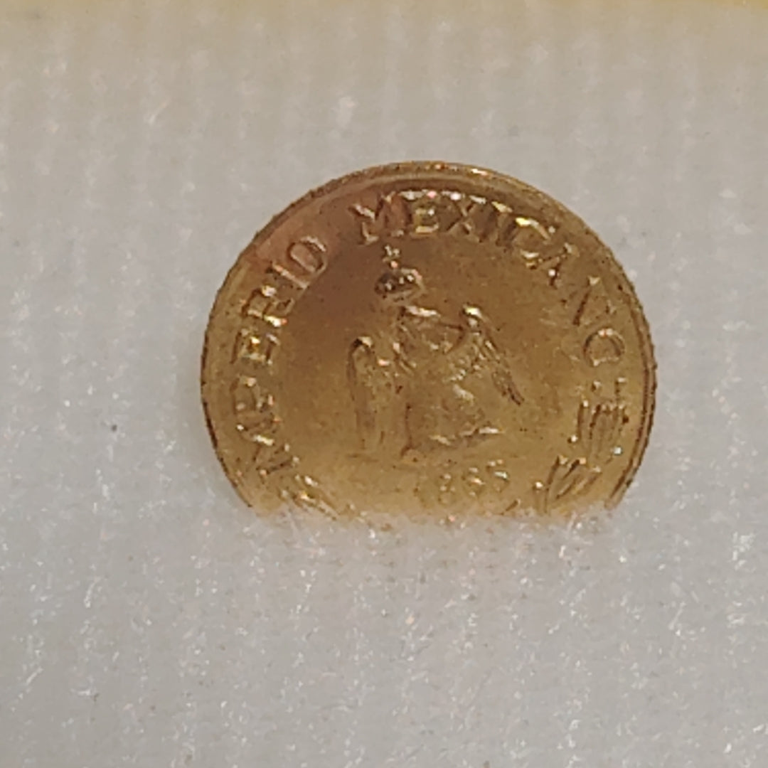 MEDALLA PERSONAL ORO 21 K 0,40 GRMS (SEMINUEVO)