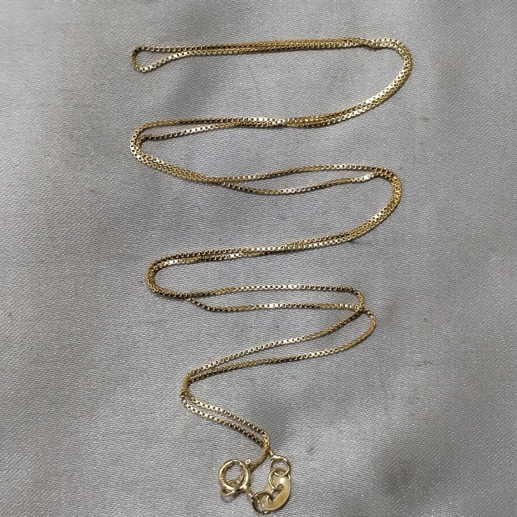 CADENA VENECIANO 14K 55 CM 1.7 GR (NUEVO)
