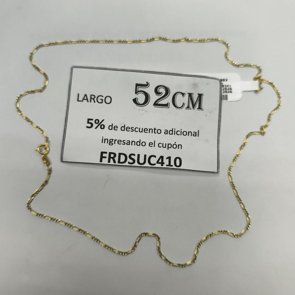 CADENA ORO 14 K 2.5 GRMS (SEMINUEVO)