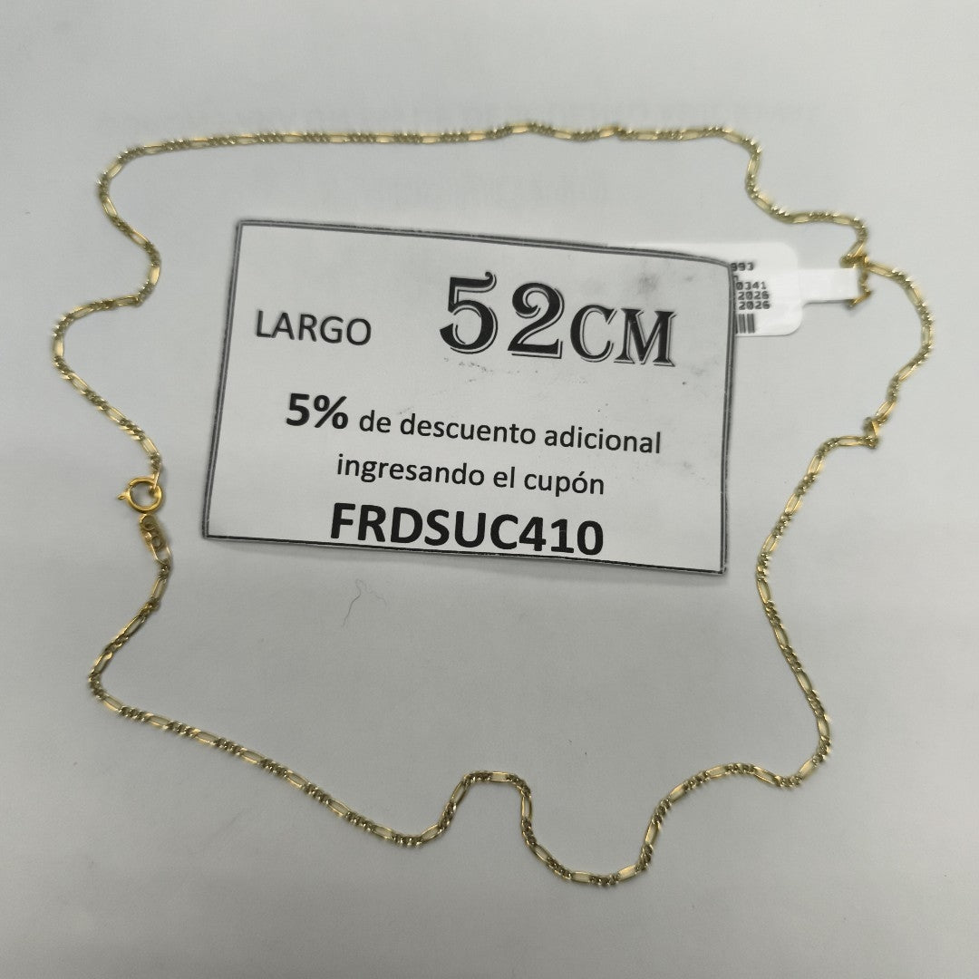 CADENA ORO 14 K 2.5 GRMS (SEMINUEVO)