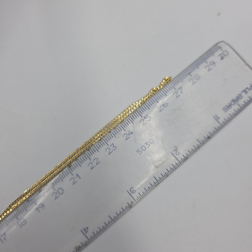 CADENAS BARBADA AMARILLA ORO 14K 2.1 (NUEVO)