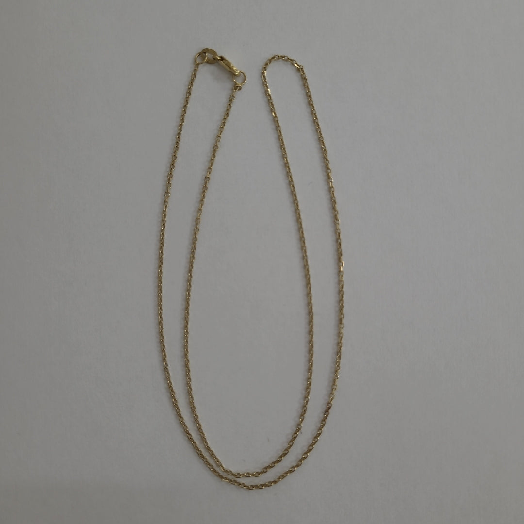 CADENA ORO 14 K 2,40 GRMS (SEMINUEVO)