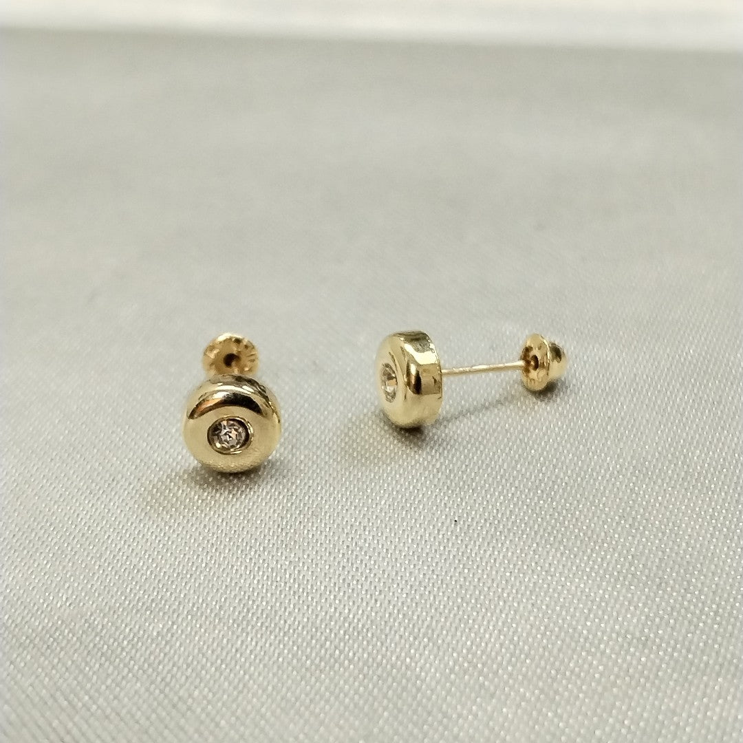 BROQUELES BROQUEL C CIRCONIA 14K 0.27 GR (NUEVO)