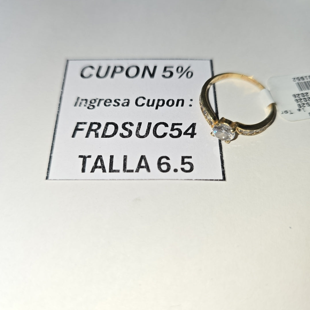 ANILLITO ORO 14 K 1.9 GRMS (SEMINUEVO)