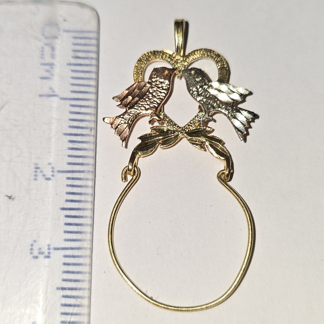 DIJE ORO COMBINADO 14 K 1.7 GRMS (SEMINUEVO)
