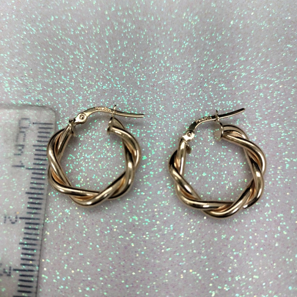 ARRACADAS ORO 14K 2 (NUEVO)