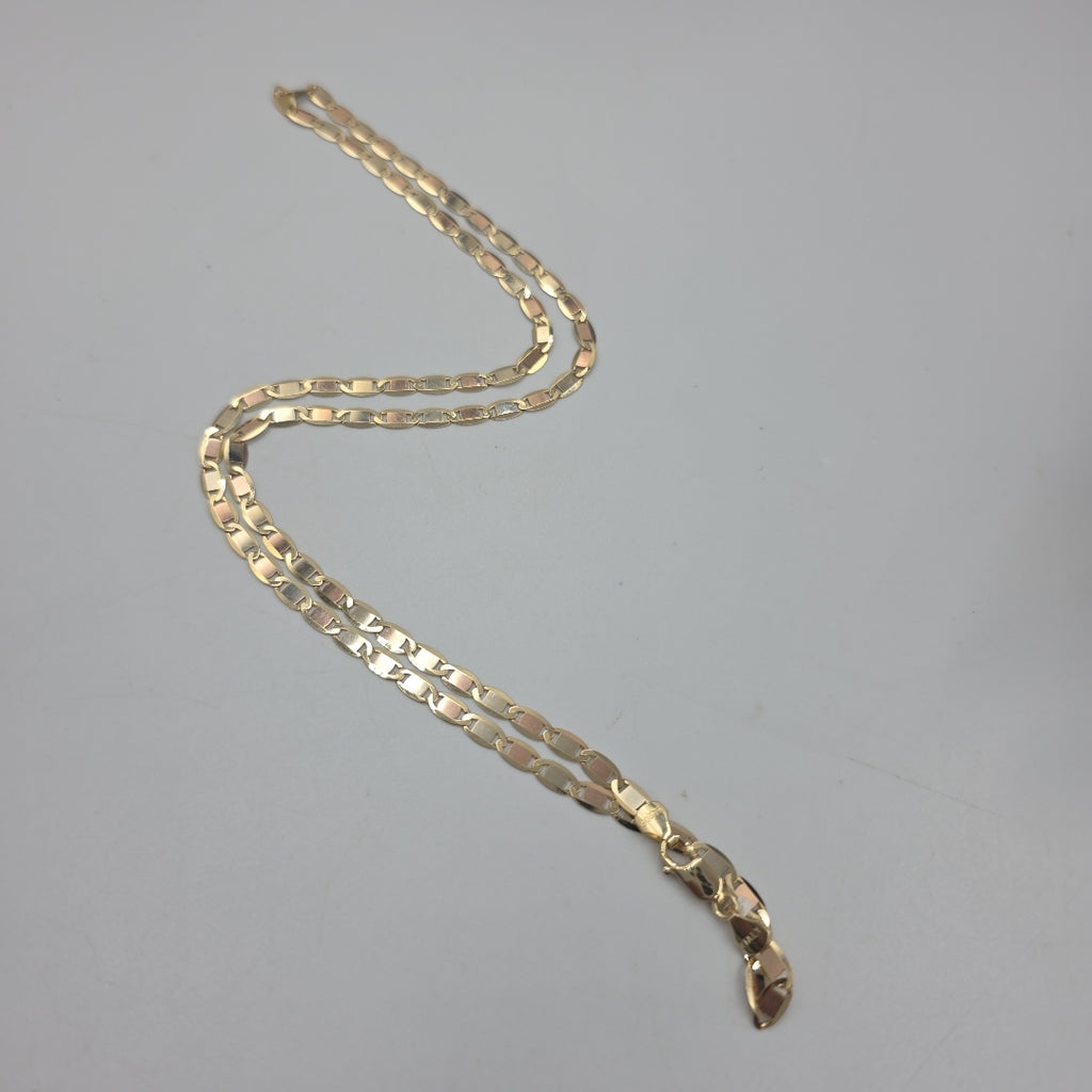 CADENAS VALENTINA/ESPEJO ORO 14K 9.9 (NUEVO)