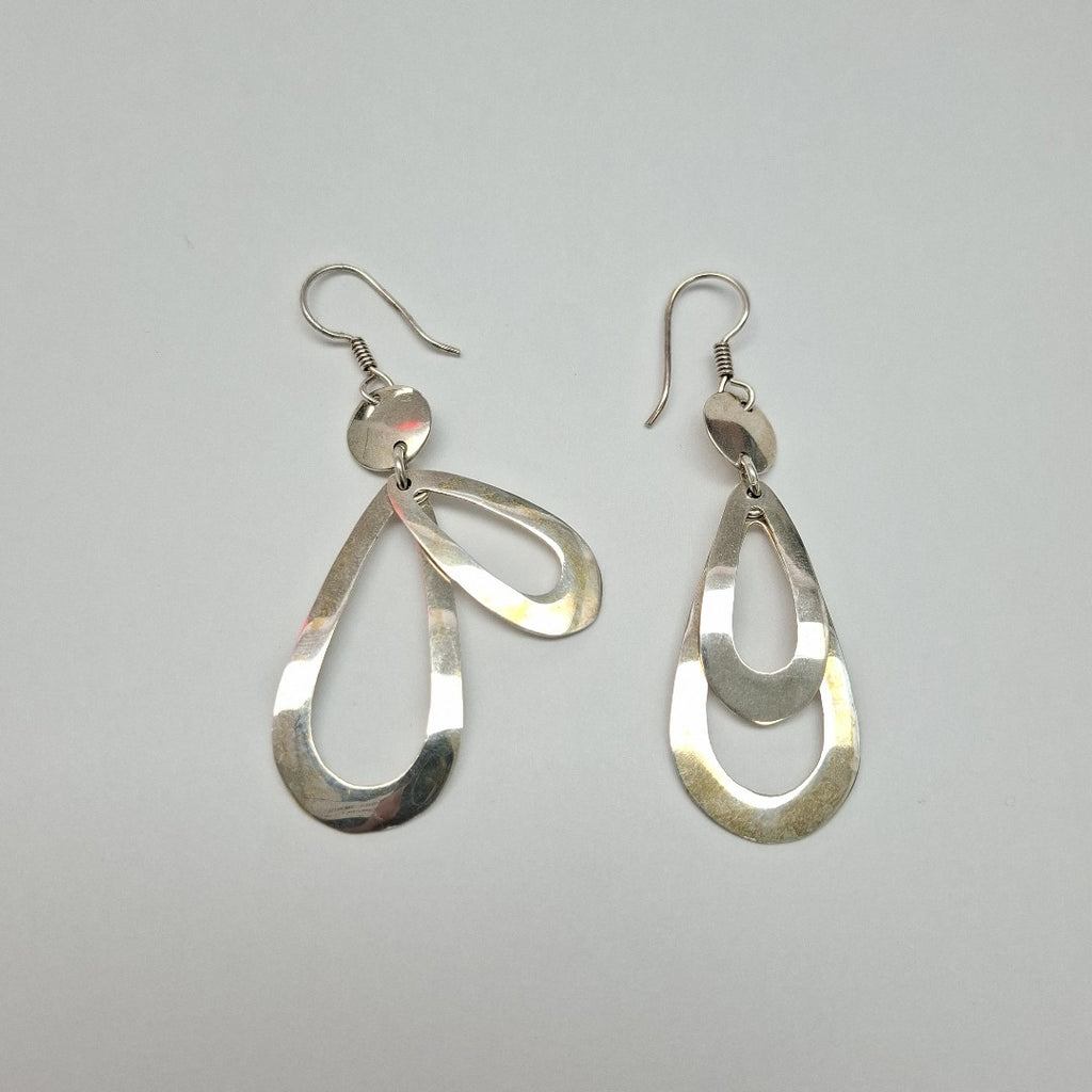 ARETES PAR PLATA 7,90 GRMS (SEMINUEVO)