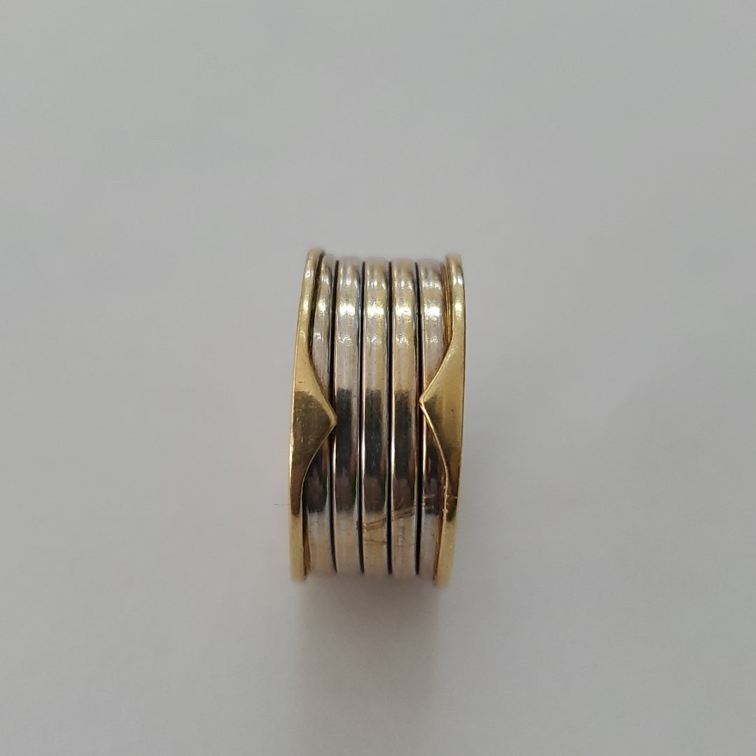 ANILLITO ORO COMBINADO 14 K 9.4 GRMS (SEMINUEVO)