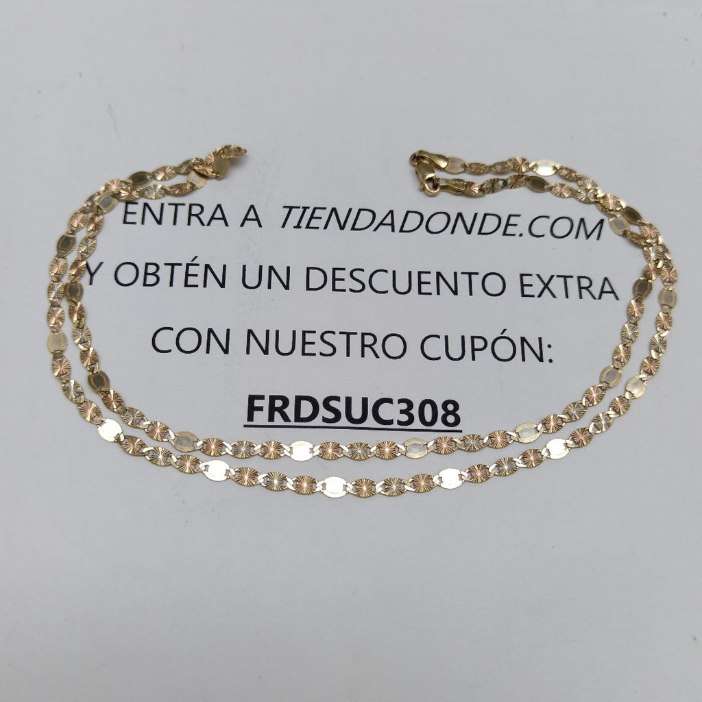 CADENA ORO 14 K 5.4 GRMS (SEMINUEVO)