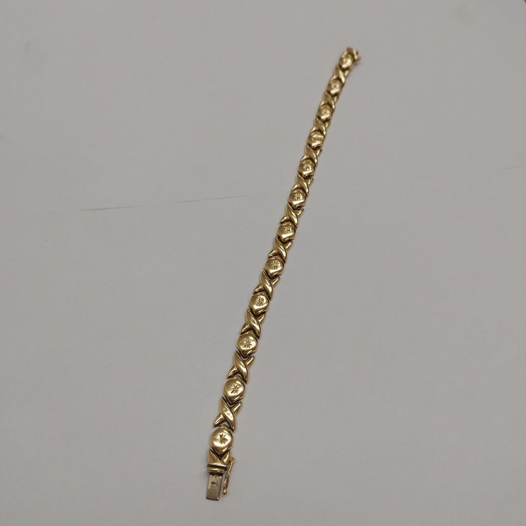 PULSERA ORO 14 K 8.7 GRMS (SEMINUEVO)