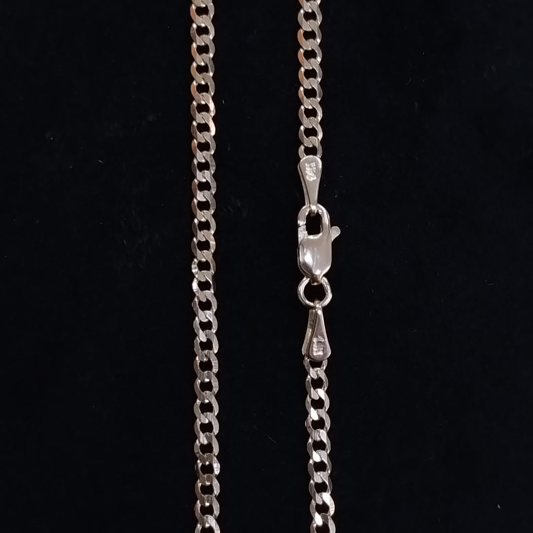 CADENA BARBADA 14K 60 CM 5.9 GR (NUEVO)