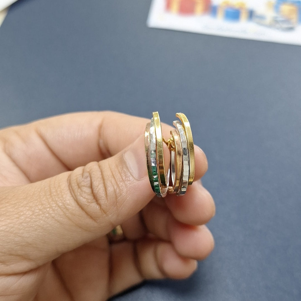ARETES PAR ORO 14 K 1,60 GRMS (SEMINUEVO)