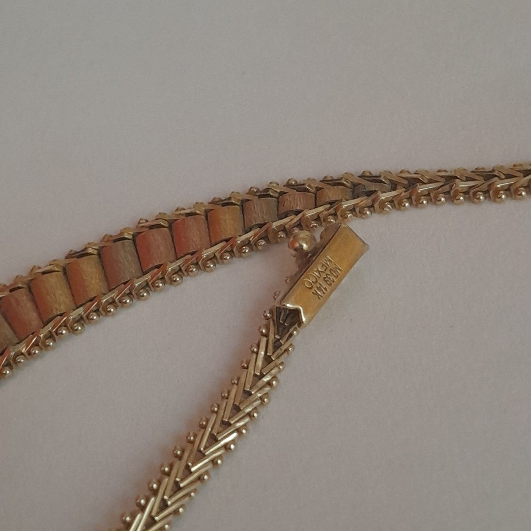 PULSERA ORO 14 K 8,80 GRMS (SEMINUEVO)