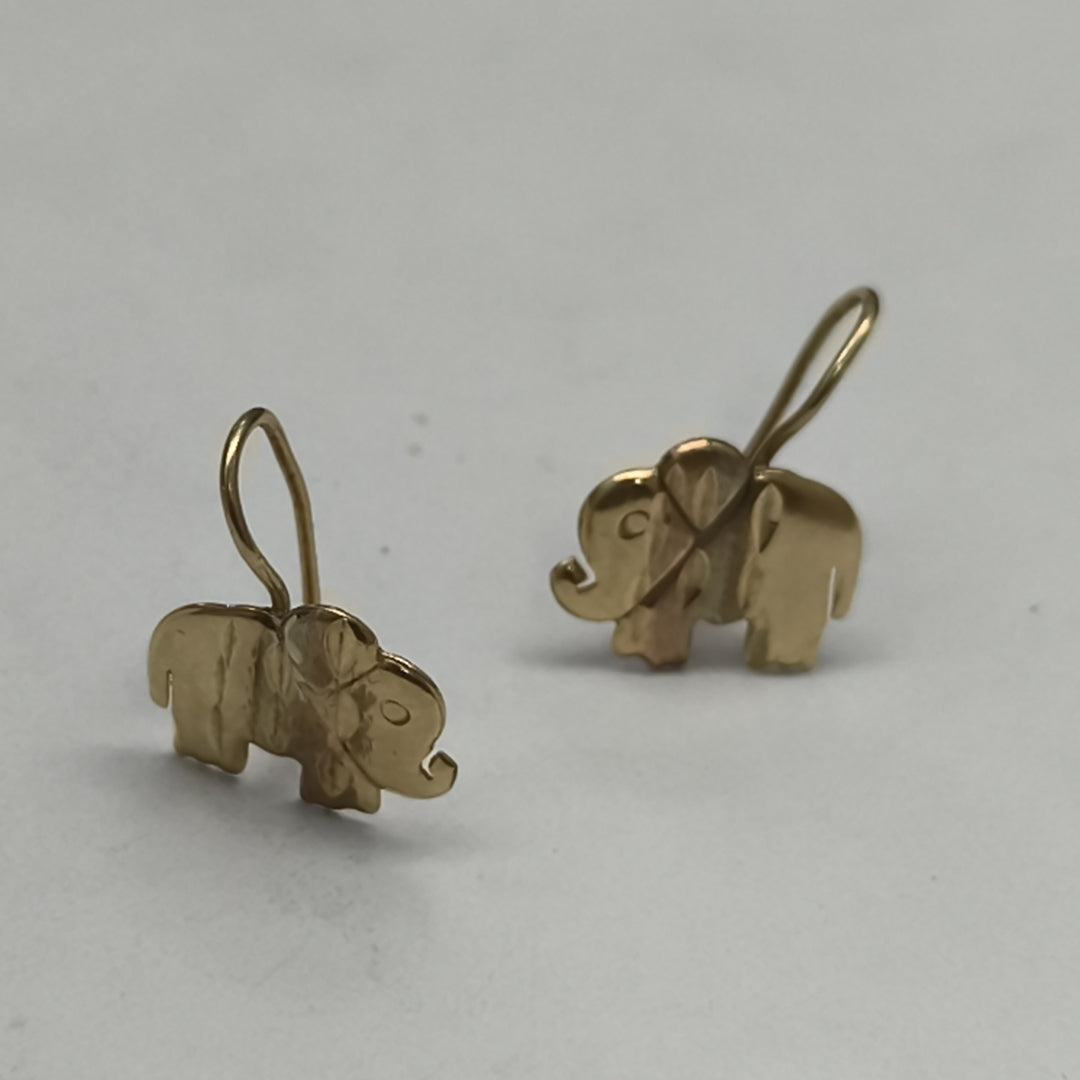 ARETES PAR ORO 10 K 1 GRMS (SEMINUEVO)