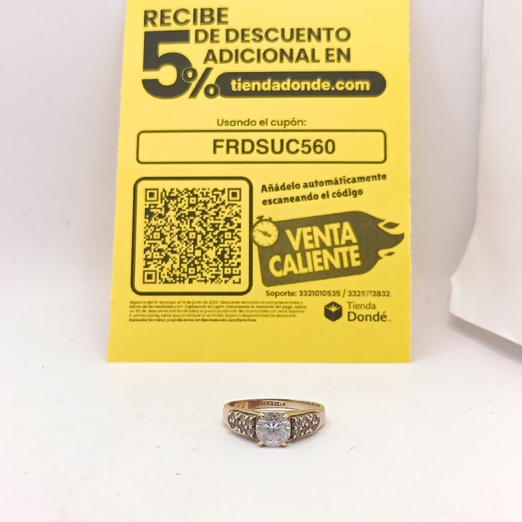 ANILLITO ORO 10 K 2.7 GRMS (SEMINUEVO)