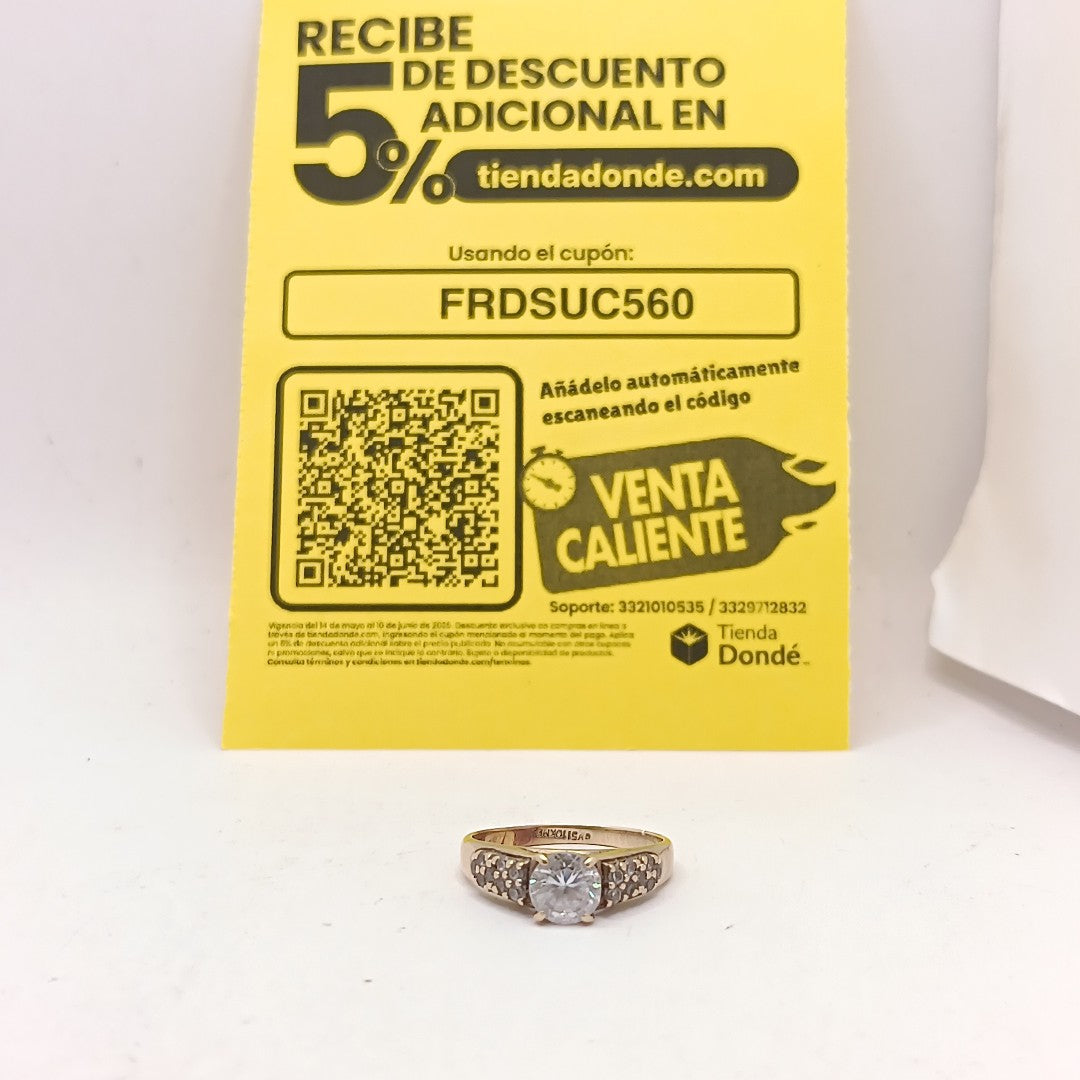 ANILLITO ORO 10 K 2.7 GRMS (SEMINUEVO)