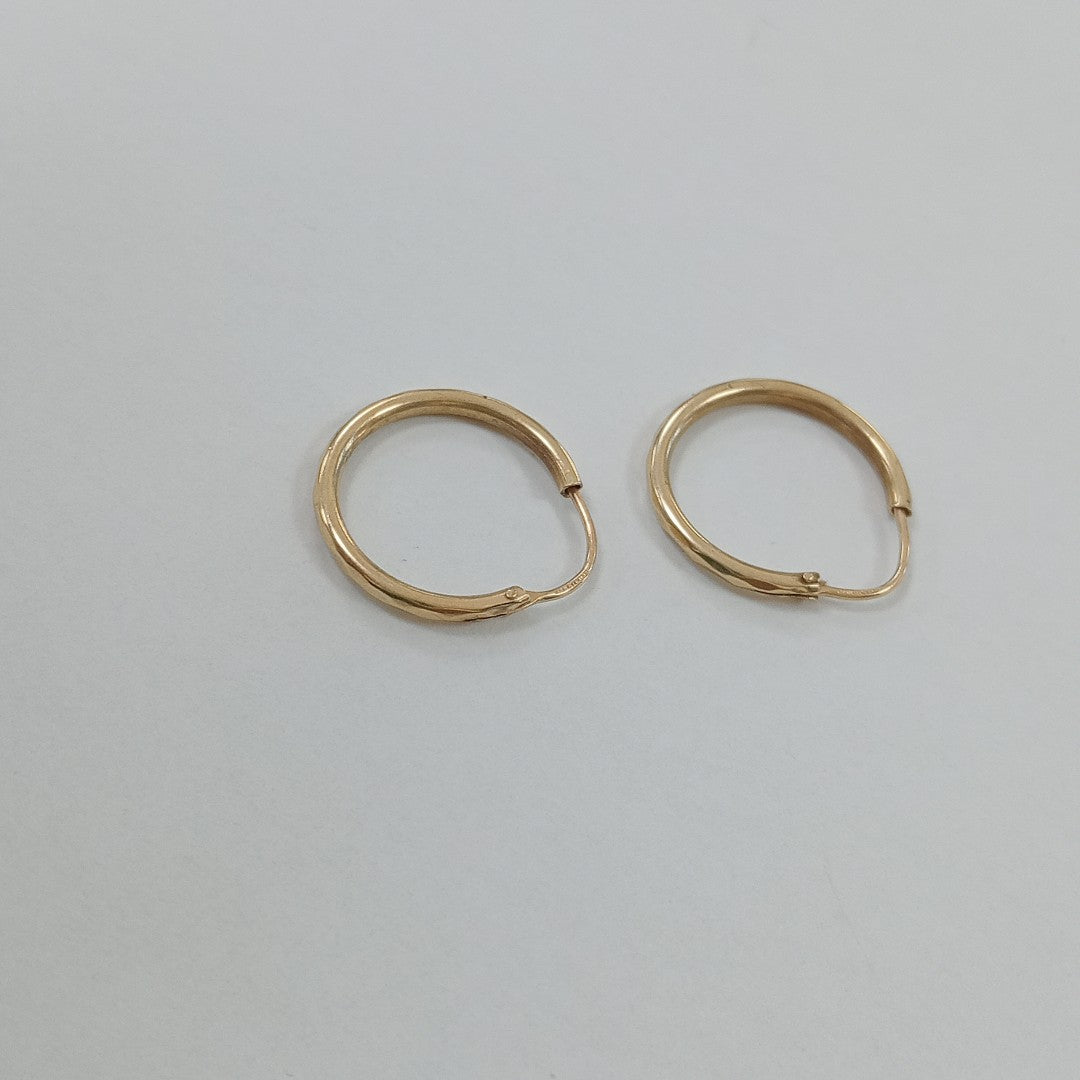 ARRACADAS PAR ORO 14 K 1,00 GRMS (SEMINUEVO)