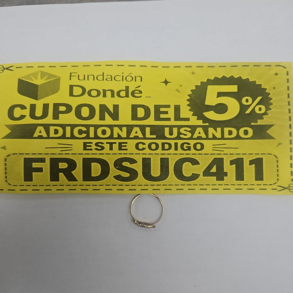 ANILLITO ORO 14 K 1.6 GRMS (SEMINUEVO)