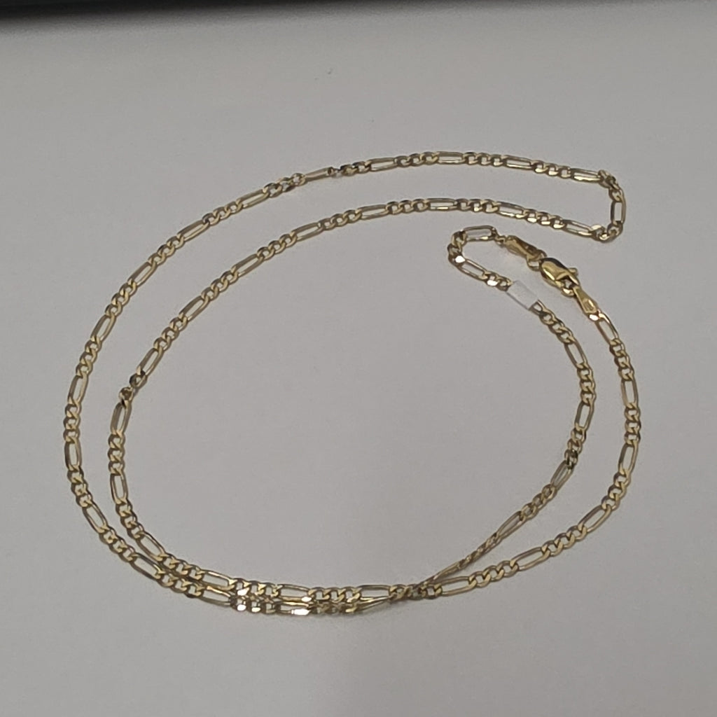 CADENA TEJIDO 3X1 14K 55 CM 5.3 GR (NUEVO)