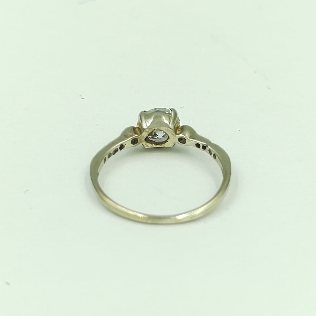 ARGOLLA ORO, ORO BLANCO 8 K 1.6 GRMS (SEMINUEVO)