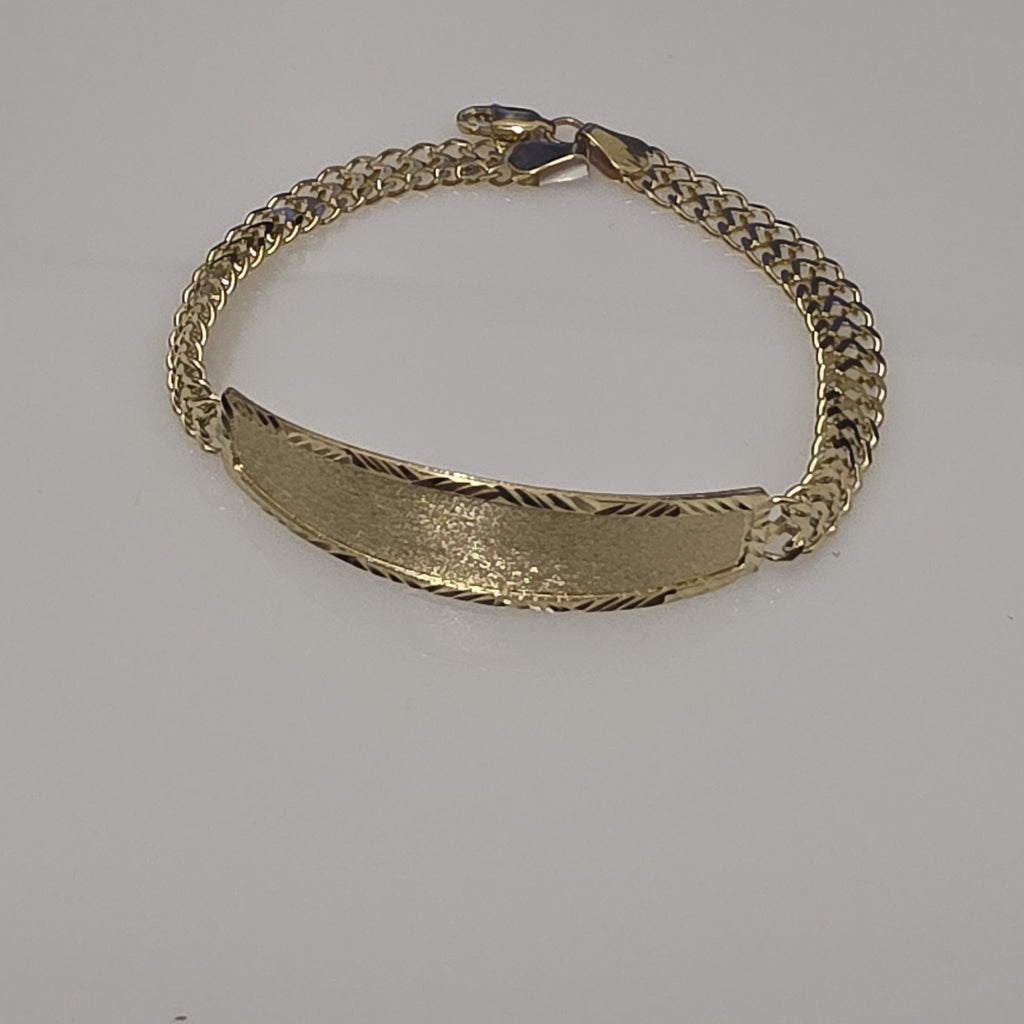 PULSERA ESCLAVA CHINO 14K 21 CM 9.9 GR (NUEVO)