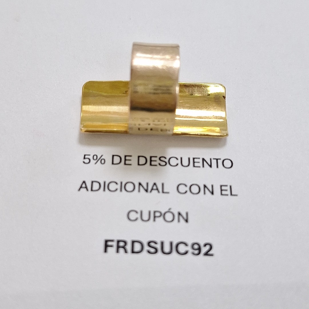 ANILLO ORO 10 K 5,00 GRMS (SEMINUEVO)