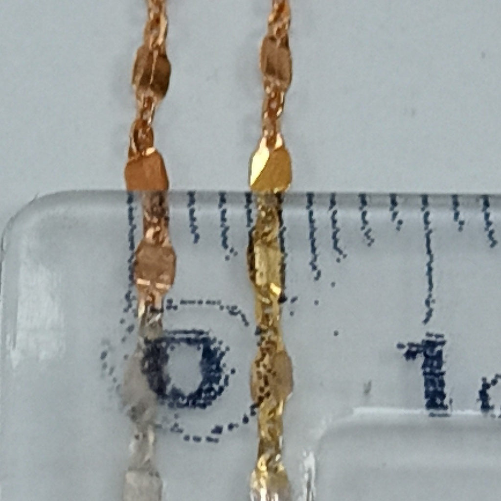 CADENA, MEDALLA RELIGIOSA ORO, ORO COMBINADO 10 K 1.4 GRMS (SEMINUEVO)