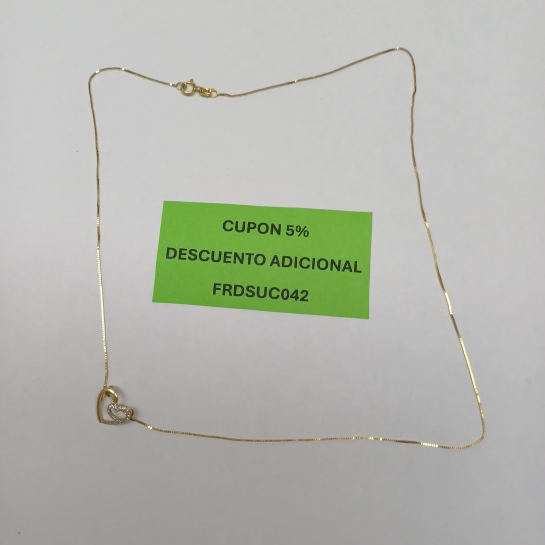 GARGANTILLA ORO 14 K 1.7 GRMS (SEMINUEVO)