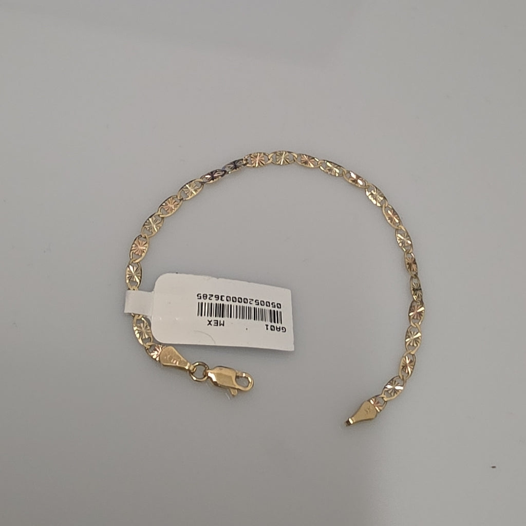 PULSERA GUCHI 14K 18 CM 2.8 GR (NUEVO)