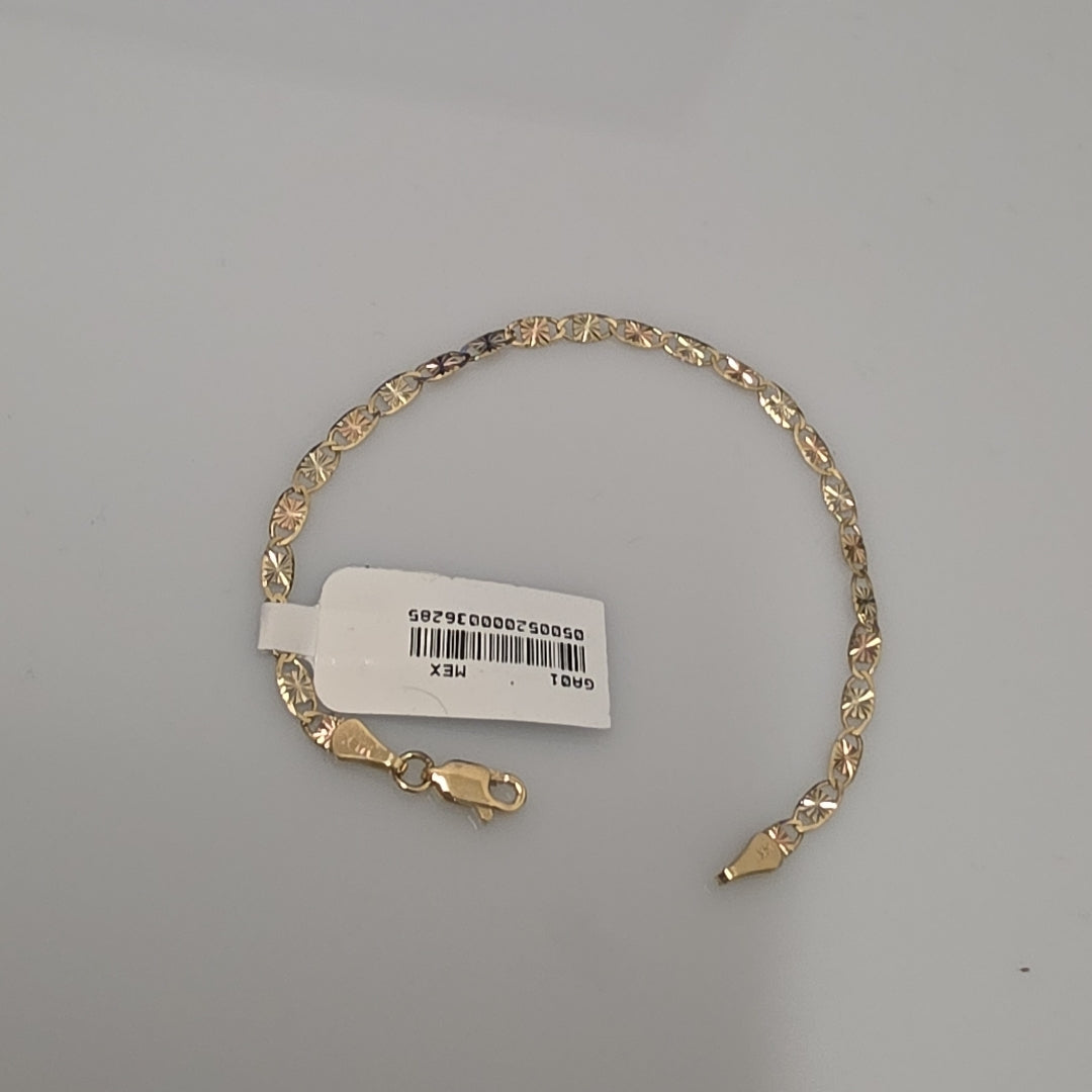PULSERA GUCHI 14K 18 CM 2.8 GR (NUEVO)