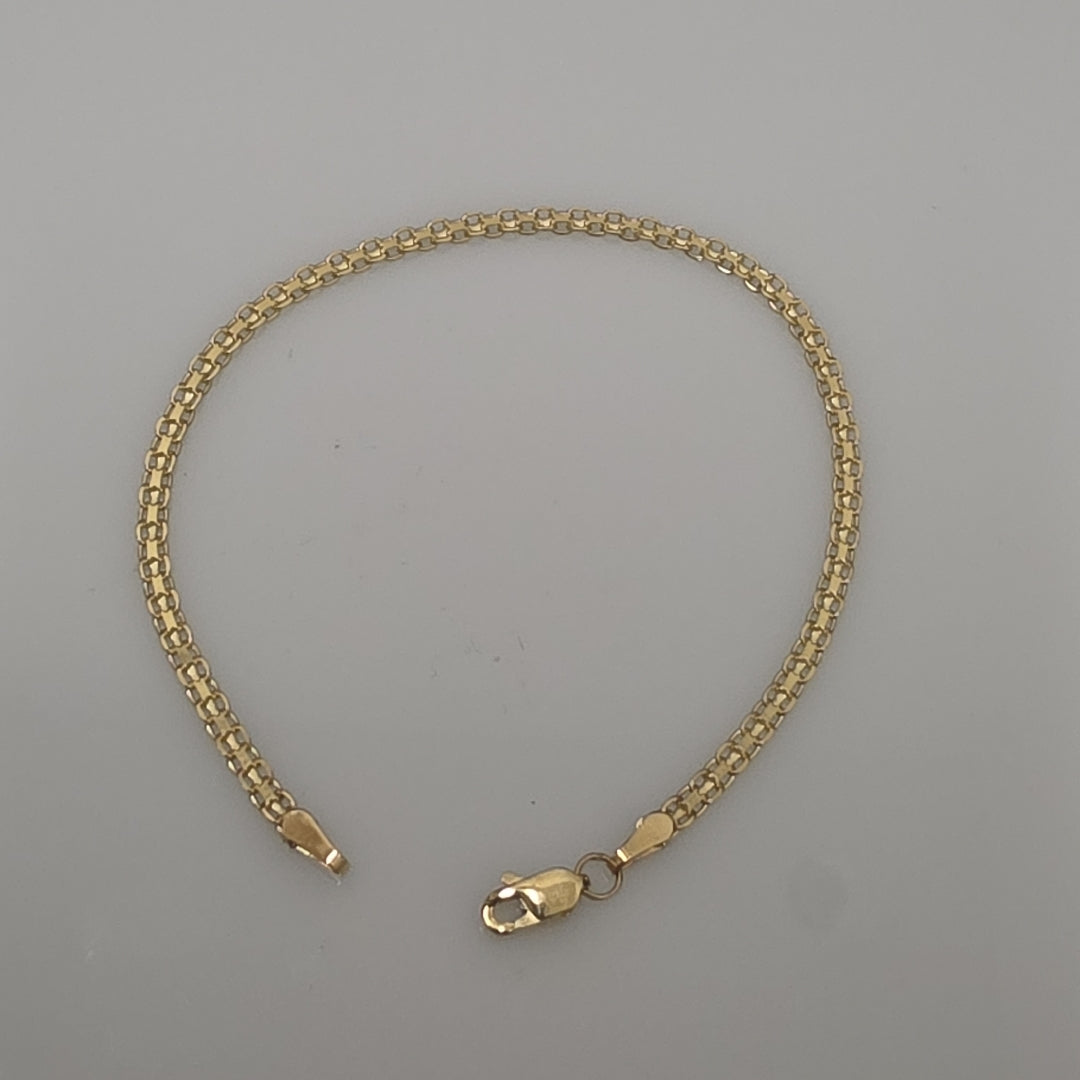 PULSERA BISMARK 14K 18 CM 2.3 GR (NUEVO)