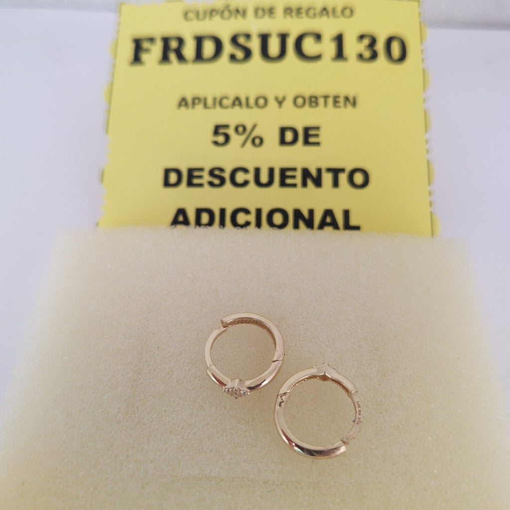 HUGGIES ORO 14K 1.2 (NUEVO)