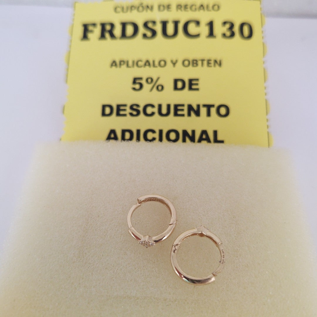 HUGGIES ORO 14K 1.2 (NUEVO)