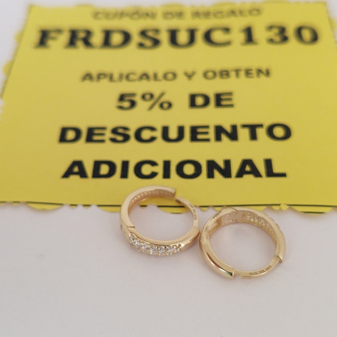 HUGGIES ORO 14K 1.5 (NUEVO)