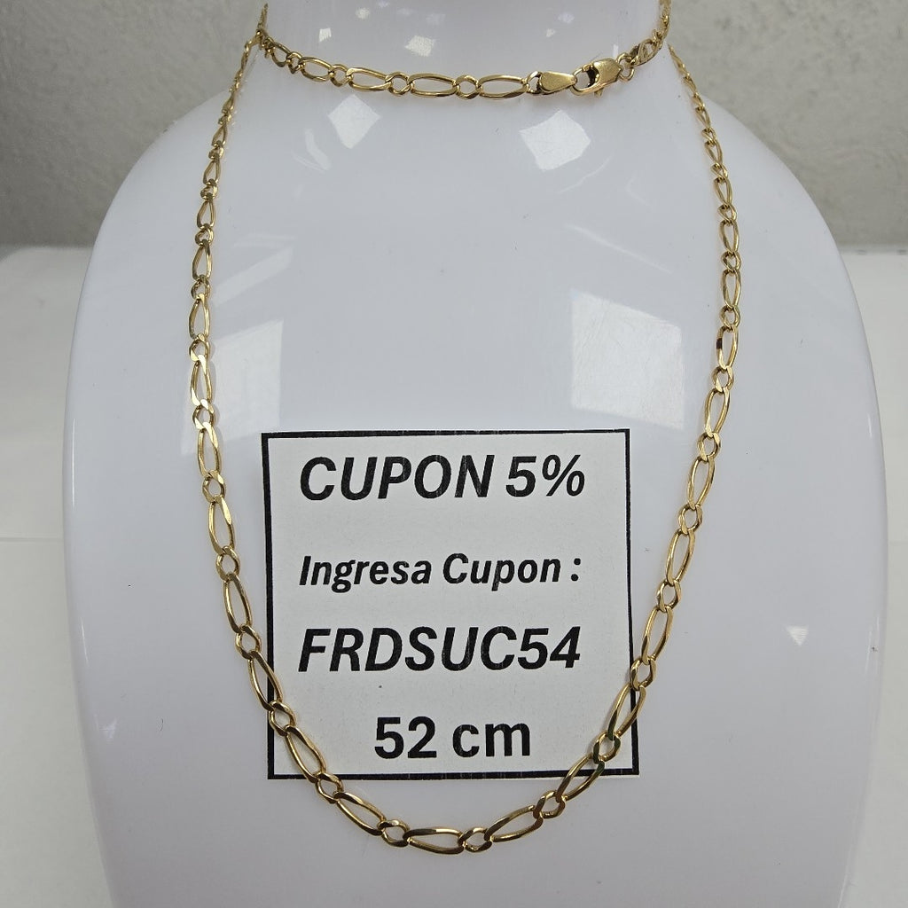 CADENA ORO 14 K 5.6 GRMS (SEMINUEVO)