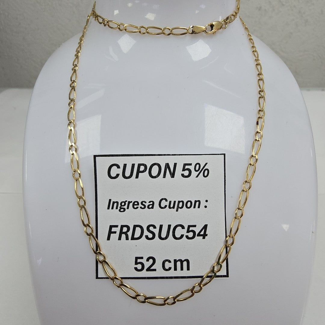 CADENA ORO 14 K 5.6 GRMS (SEMINUEVO)