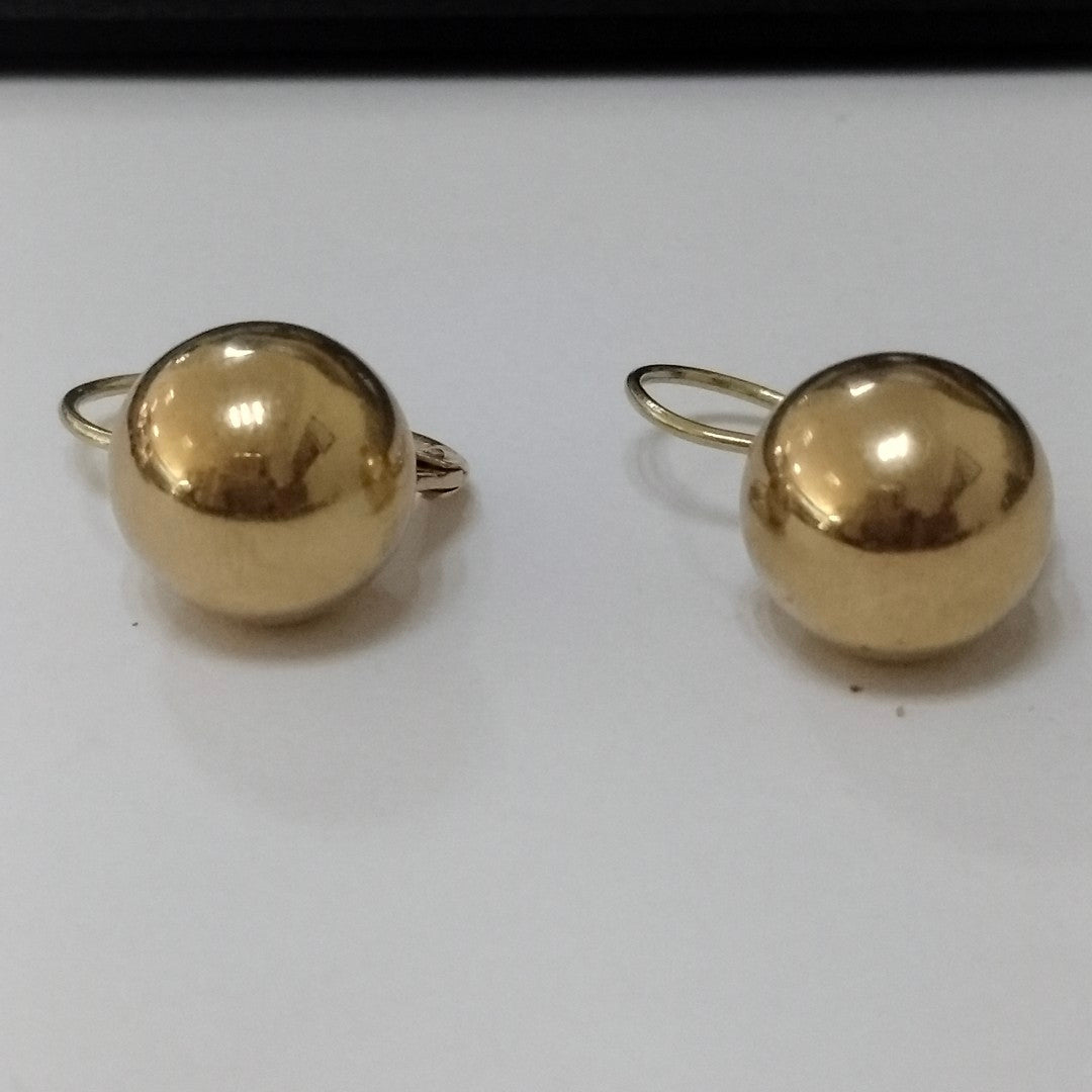 ARETES PAR ORO 18 K 5.7 GRMS (SEMINUEVO)