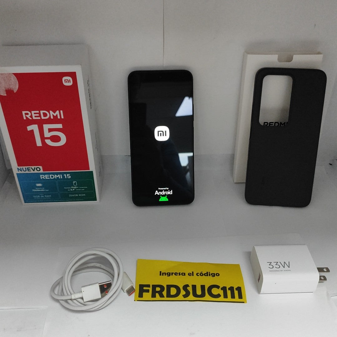 CELULAR XIAOMI REDMI 15 25062RN2DL (2025) 256 GB 8 GB RAM