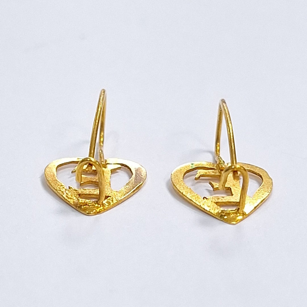 ARETES PAR ORO 10 K 1,50 GRMS (SEMINUEVO)