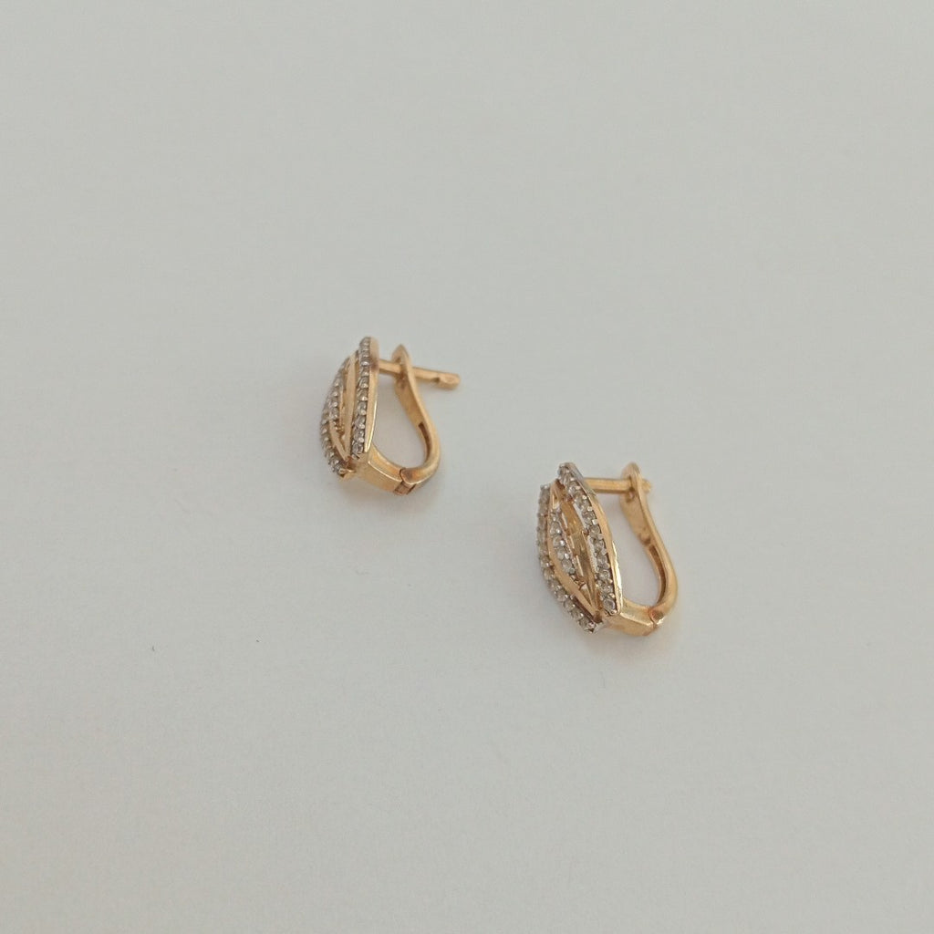 ARETES PAR ORO 10 K 2,20 GRMS (SEMINUEVO)