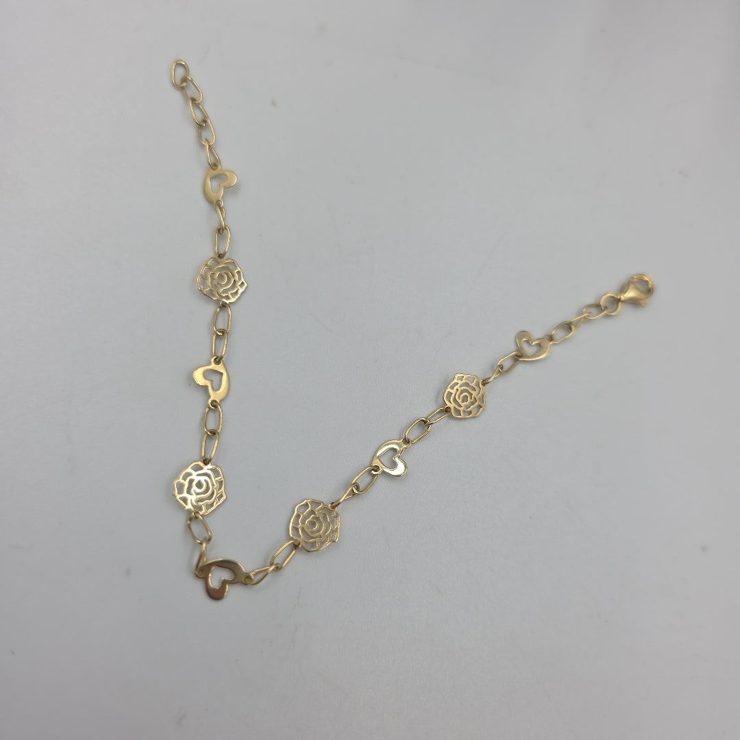 PULSERAS DAMA ORO 14K 2.7 (NUEVO)