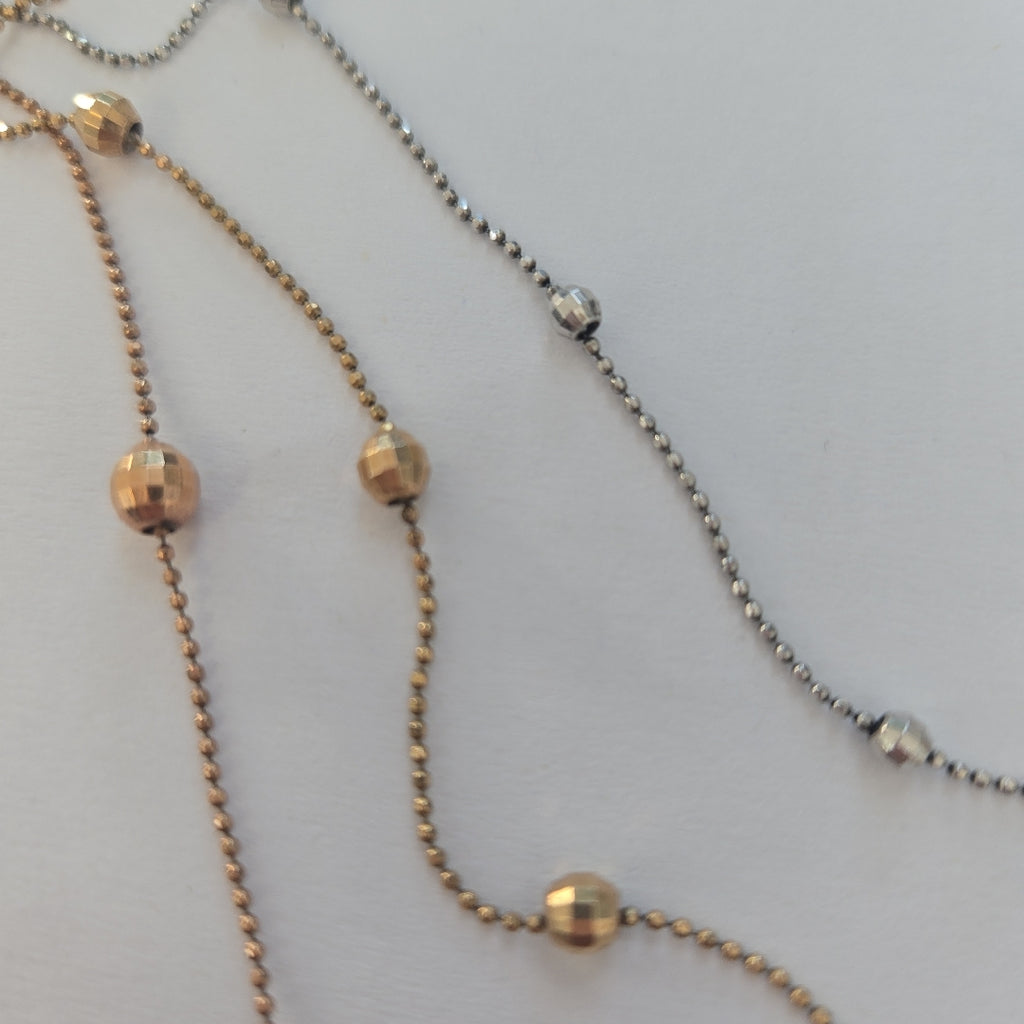 GARGANTILLA ORO COMBINADO 10 K 6,80 GRMS (SEMINUEVO)